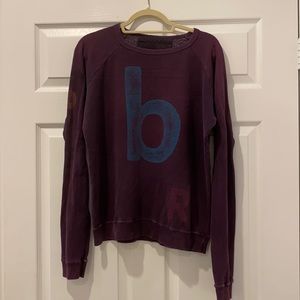 FREE CITY Maroon crew neck size S